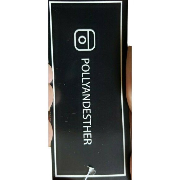 Just Polly Top Blouse Ruched Front Sweetheart Neck Juniors Sz XL NWT Tan - Picture 6 of 6